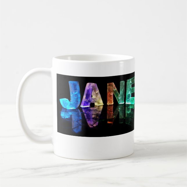 Mug La Jane nommée dans 3D s'allume (la photographie) (Gauche)