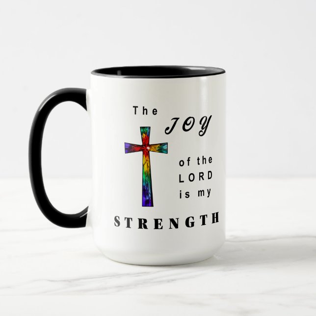Mug La Joie du Seigneur est ma Force (Gauche)