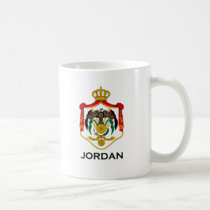 Mug La JORDANIE - emblème/drapeau/manteau des