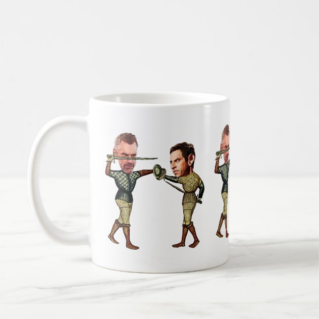 Mug La Jordanie Peterson contre Sam Harris (Gauche)