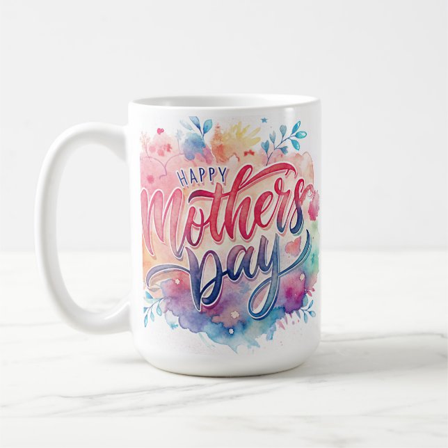 Mug La journée colorée de maman (Gauche)