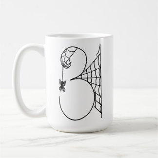 Mug La journée d'Halloween 31 Toiles d'araignées