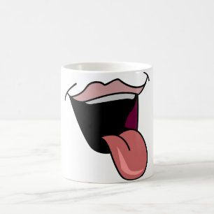 Mug La langue attaquent