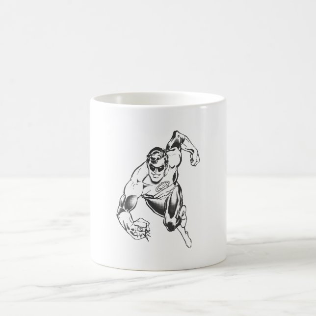 Mug La lanterne verte saute en avant (Centre)