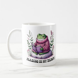 Mug La lecture est ma thérapie