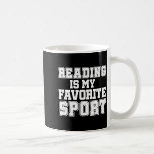 Mug La lecture est mon t-shirt drôle de bibliothécaire