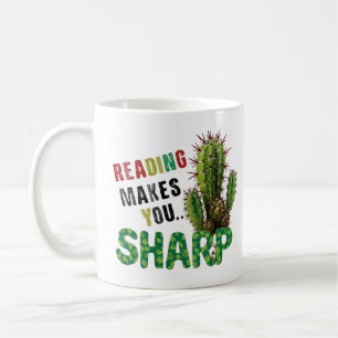 Mug La Lecture Vous Rend Sharp Drôle Amateurs de lectu