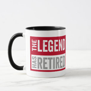 Mug La Légende A Retraité