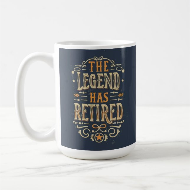 Mug La Légende A Retraité (Gauche)