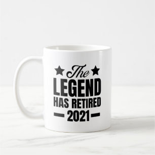 Mug La Légende A Retraité 2021