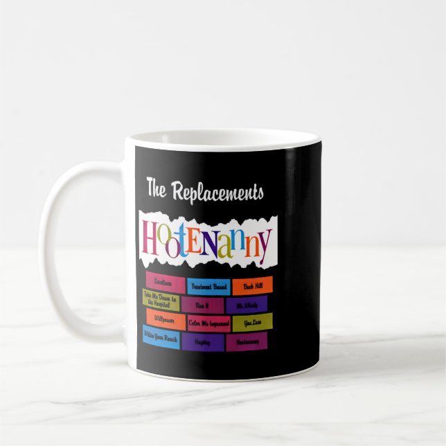 Mug La légende de la musique de groupe de remplacement (Gauche)