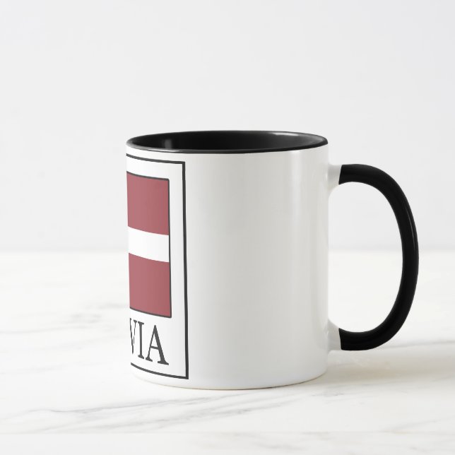 Mug La Lettonie (Droite)