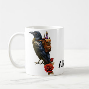 Mug La livraison mécanique du corbeau