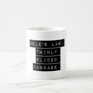 Mug La loi de Cole