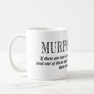 Mug La loi de Murphy