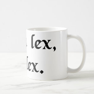 Mug La loi est dure, mais c'est la loi