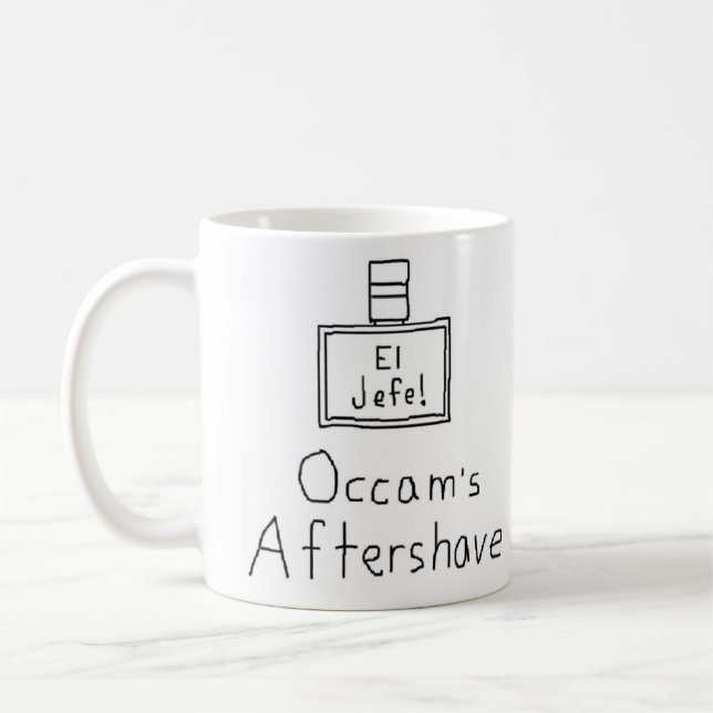 Mug La lotion après-rasage d'Occam (Gauche)