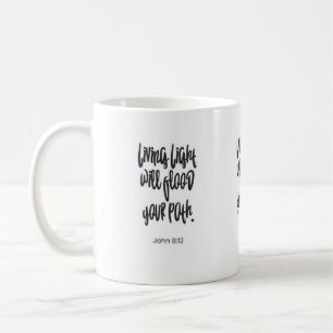 Mug La Lumière Vivante Inondera Votre Chemin Christian