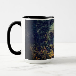 Mug La lune de récolte, le curry et les criques :