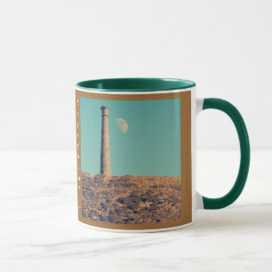 Mug La Lune et une tour : Aberystwyth
