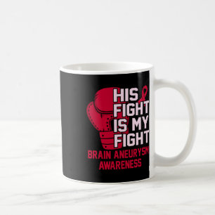 Mug La lutte est mon combat Cerveau Aneurysme Mois de 