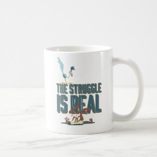 Mug La Lutte Est Réelle ROAD RUNNER™ & Wile E. Coyote