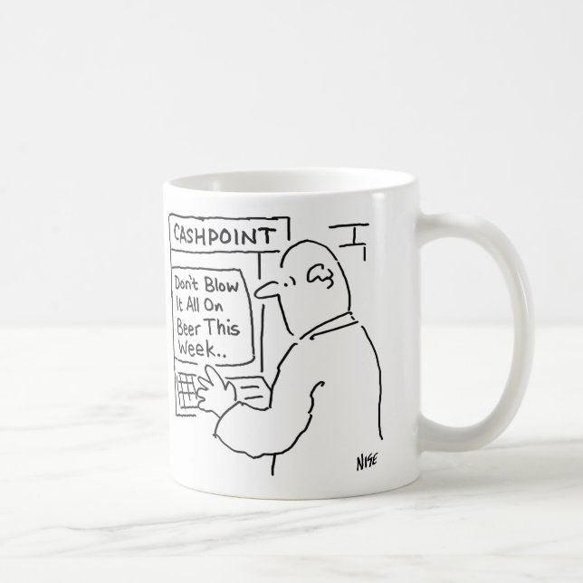 Mug La machine Cashpoint donne des conseils (Droite)
