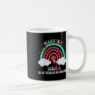Mug La Maestra Professeur d'espagnol bilingue pour fem
