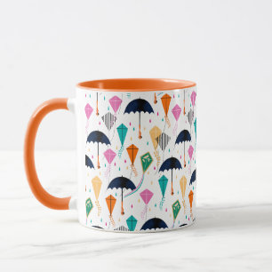 Mug La magie remplit le Motif d'Air Kite