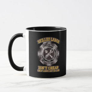 Mug La main-d’oeuvre qualifiée n’est pas bon marché -