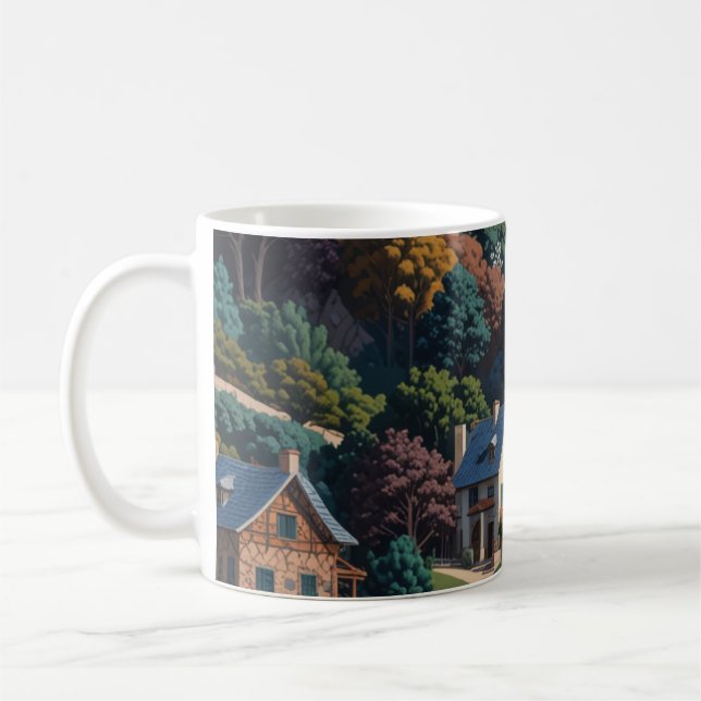 Mug (La maison comme une photo) (Gauche)