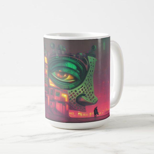 Mug La maison est impassible (Devant droit)