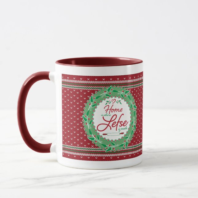 Mug La maison est là où la gauche est faite ! (Gauche)