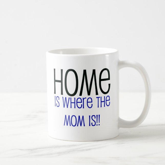 Mug La maison est là où la maman est (Droite)