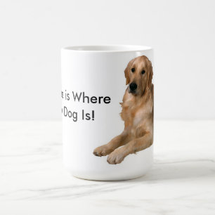 Mug La maison est où mon chien est
