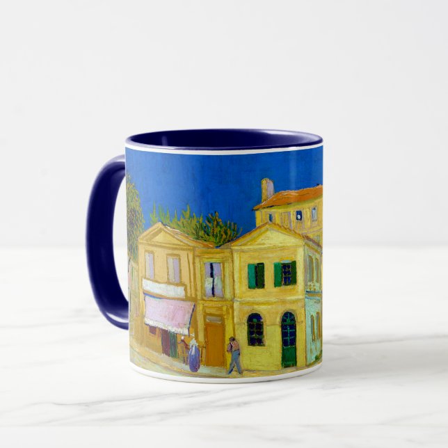 Mug La Maison Jaune, Van Gogh (Devant gauche)