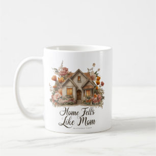 Mug La maison ressemble à la maman, conception de cott