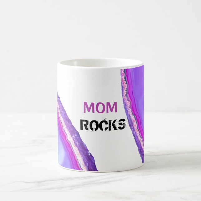 Mug La MAMAN de *~* BASCULE l'agate de lapidaire de (Centre)