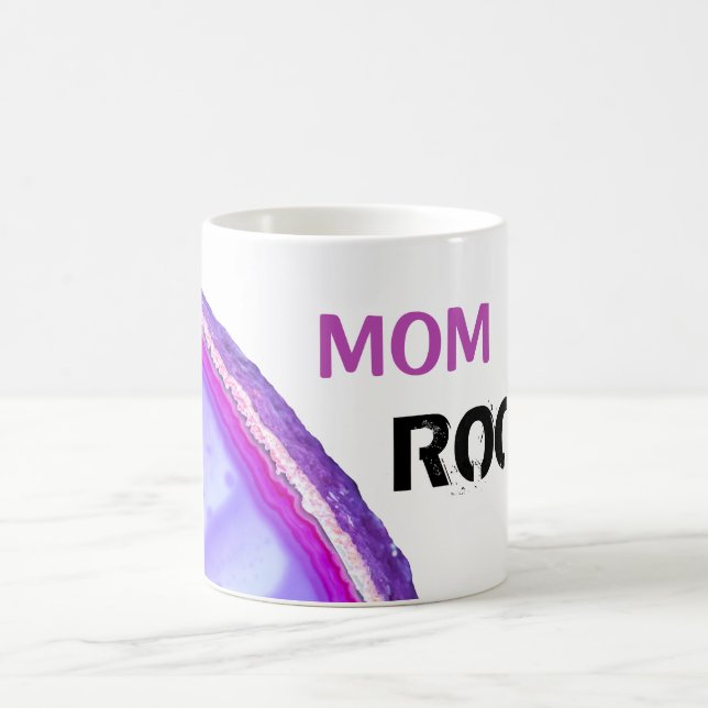 Mug La MAMAN de *~* BASCULE les cristaux lapidaires (Centre)