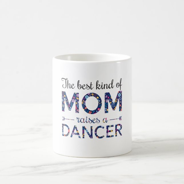 Mug La maman de danse le meilleur genre de maman élève (Centre)
