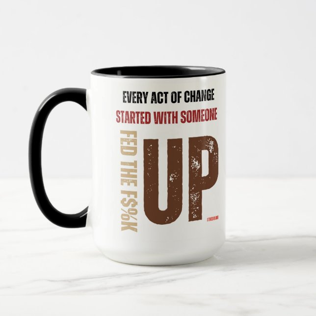 Mug La marmotte s'est mise en colère et s'est mise en  (Gauche)