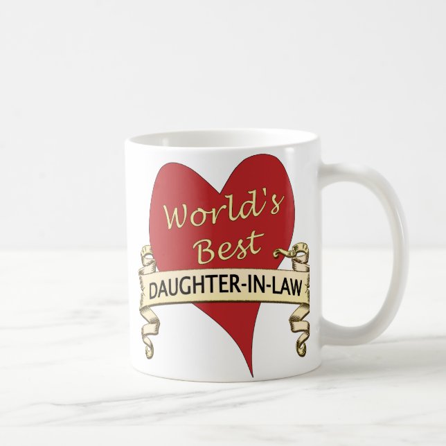 Mug La meilleure belle-fille du monde (Droite)