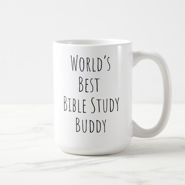 Mug La meilleure étude biblique du monde Buddy (Droite)