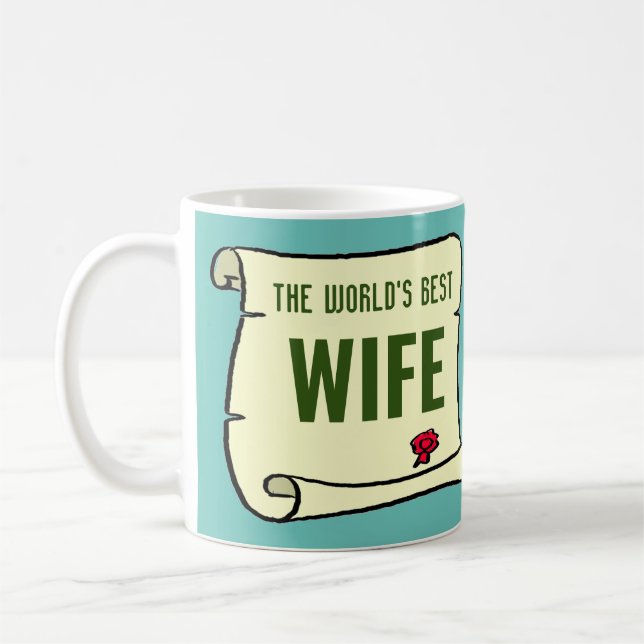 Mug La meilleure femme du monde. (Gauche)