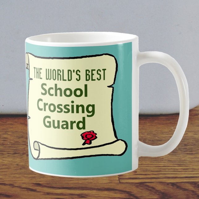 Mug La meilleure garde de passage d'école au monde (Créateur téléchargé)