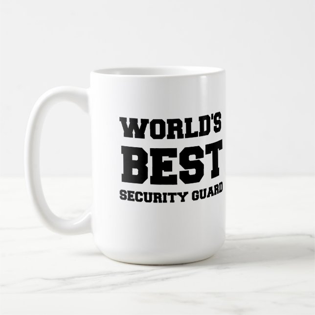 MUG LA MEILLEURE GARDE DE SÉCURITÉ DU MONDE (Gauche)