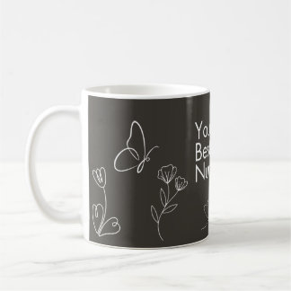 Mug La Meilleure Infirmière - Conception Doodle
