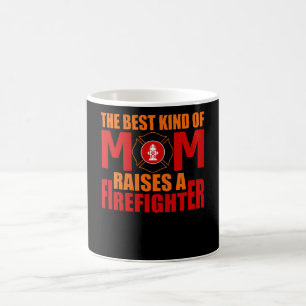 Mug La meilleure maman élève un pompier
