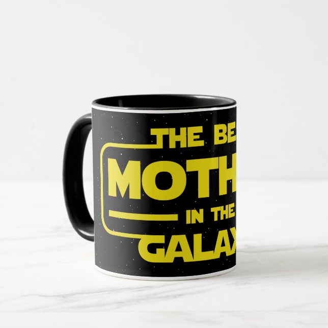 Mug La meilleure mère du café Galaxy (Devant gauche)