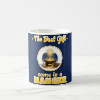 Mug La meilleure offrande est venue dans une crèche Mu
